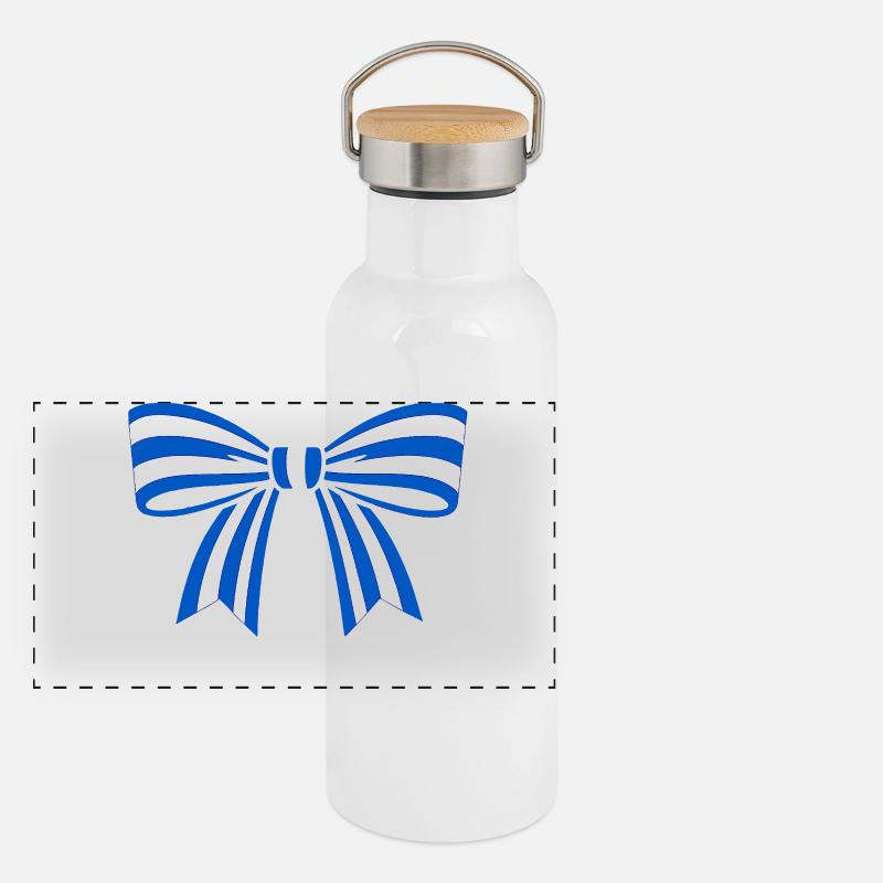 Boucle d’Ellada Gourde isotherme avec bouchon en bambou