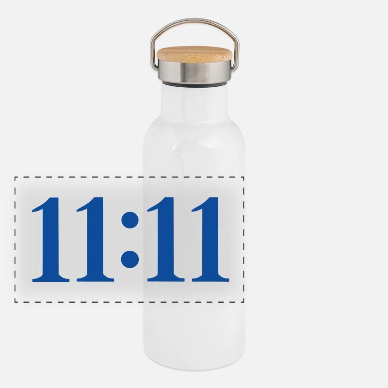 11:11 Gourde isotherme avec bouchon en bambou