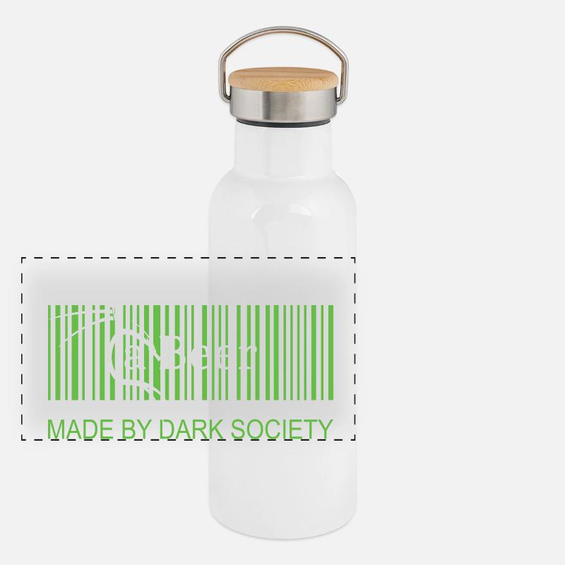 Fastboot Boot a Beer Panoramic Thermal Bottle with Bamboo Lid