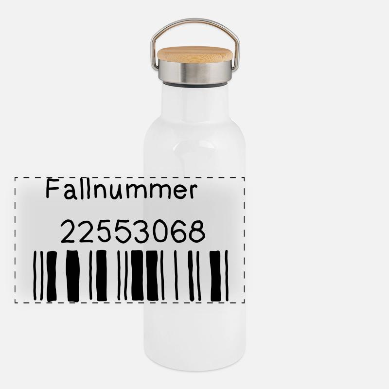 Numéro de dossier Gourde isotherme avec bouchon en bambou