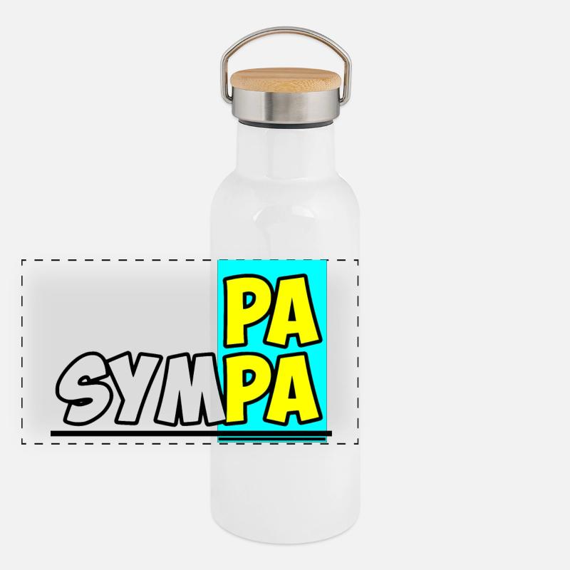 Nice Dad Panoramic Thermal Bottle with Bamboo Lid