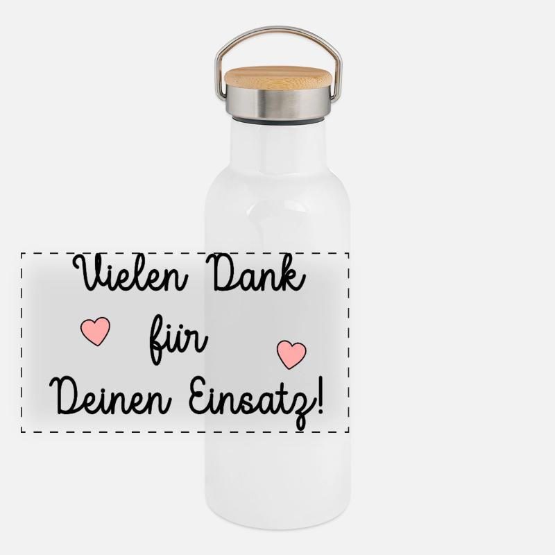 Thank you very much commitment support Panoramic Thermal Bottle with Bamboo Lid