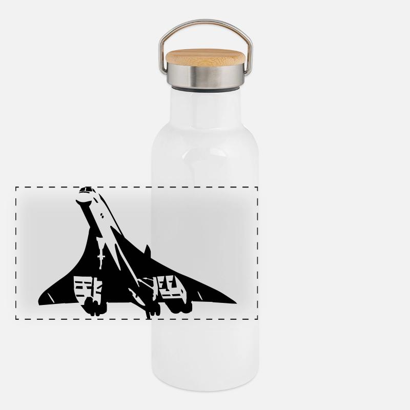 jet Termoflaske med bambuslåg