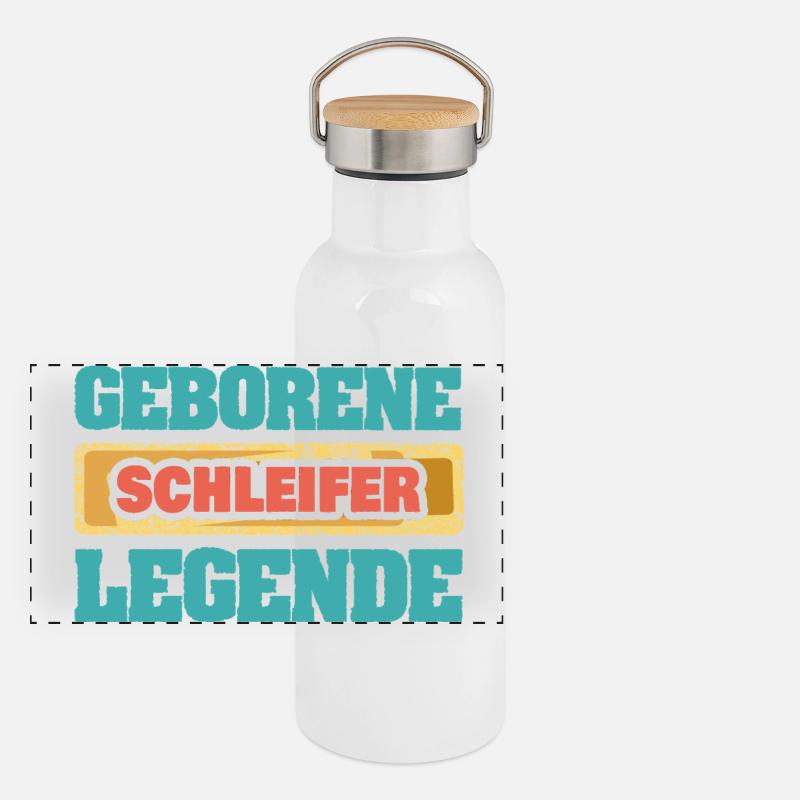 Legend Grinder Panoramic Thermal Bottle with Bamboo Lid