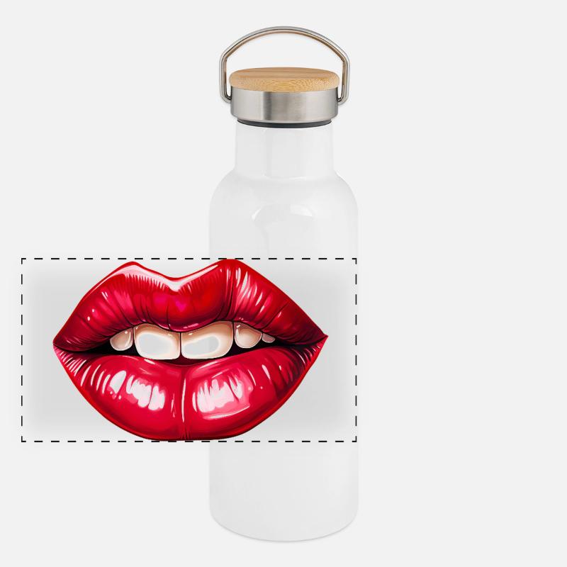 Lipps, Design #1 Gourde isotherme avec bouchon en bambou