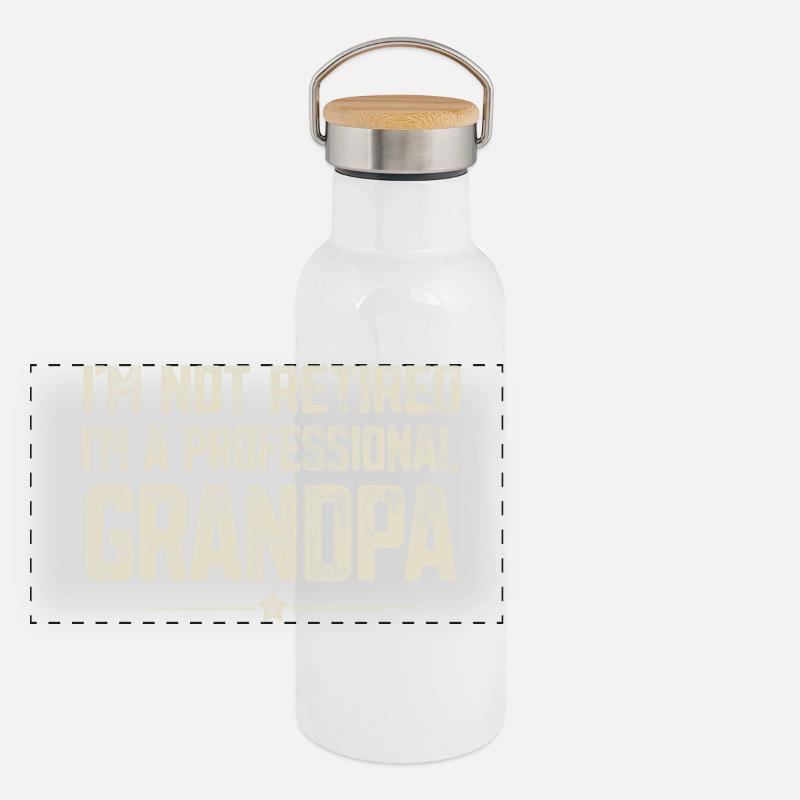 Opa Panorama Thermosflasche mit Bambusdeckel