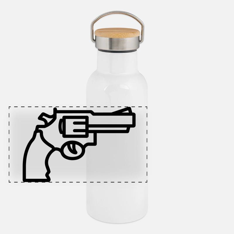 Revolver Panoramic Thermal Bottle with Bamboo Lid