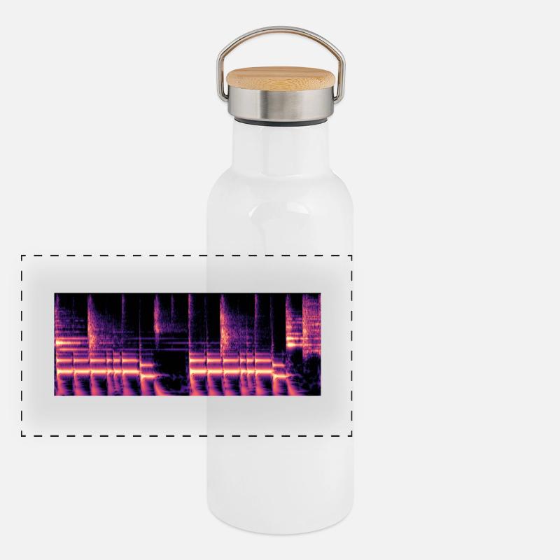 under pressure Panoramic Thermal Bottle with Bamboo Lid