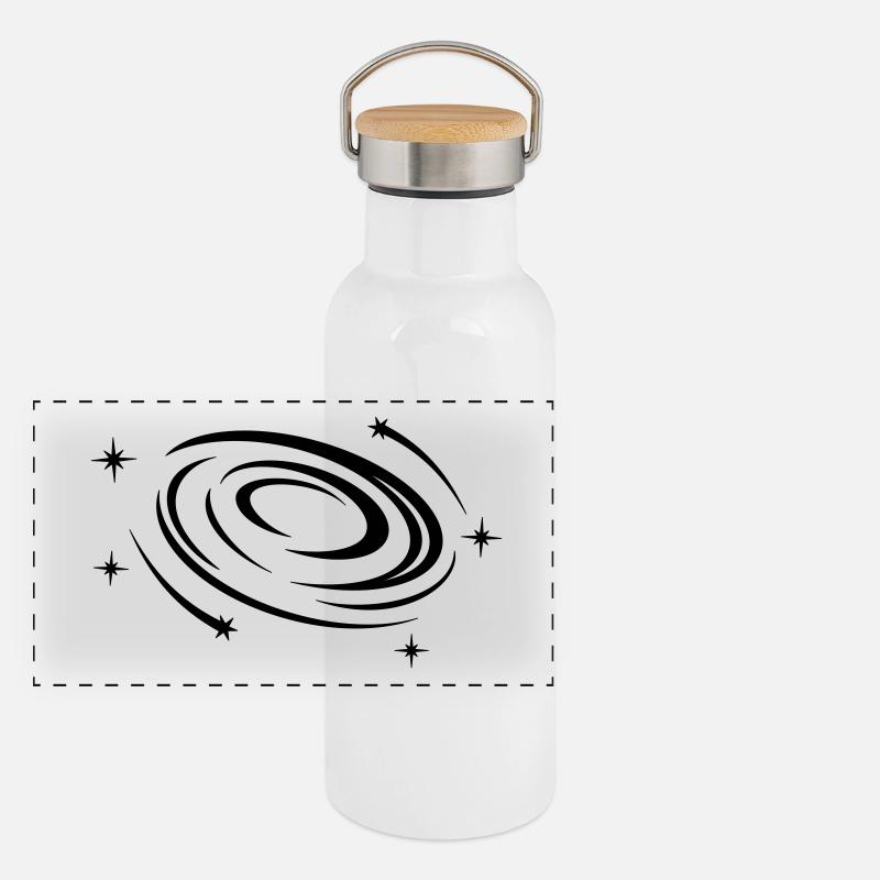 GALAXY Panoramic Thermal Bottle with Bamboo Lid