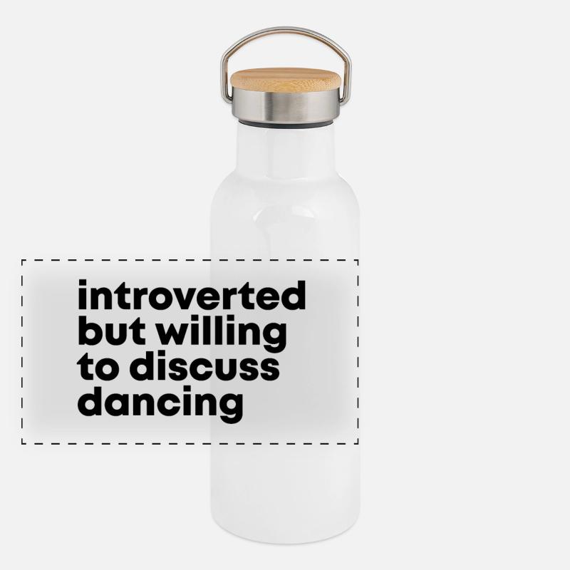 danser Gourde isotherme avec bouchon en bambou