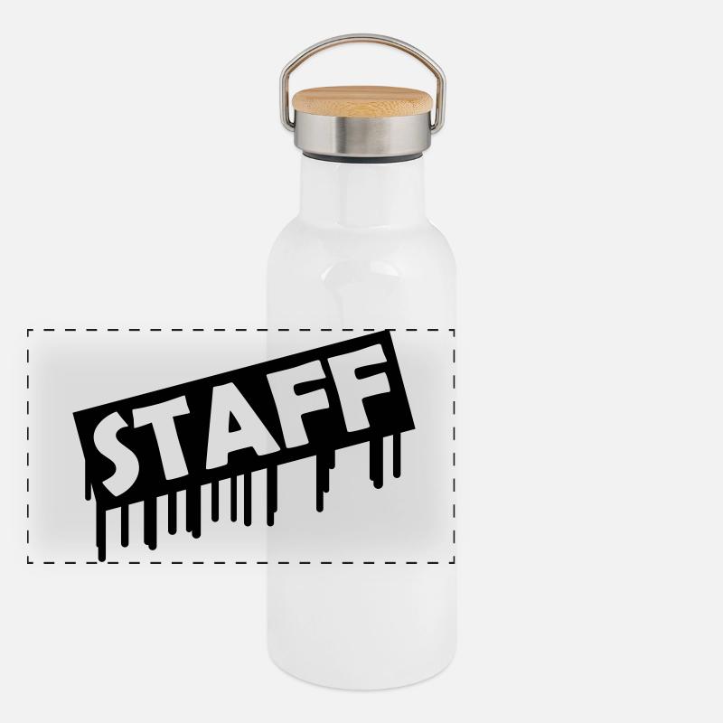 Staff Panoramic Thermal Bottle with Bamboo Lid
