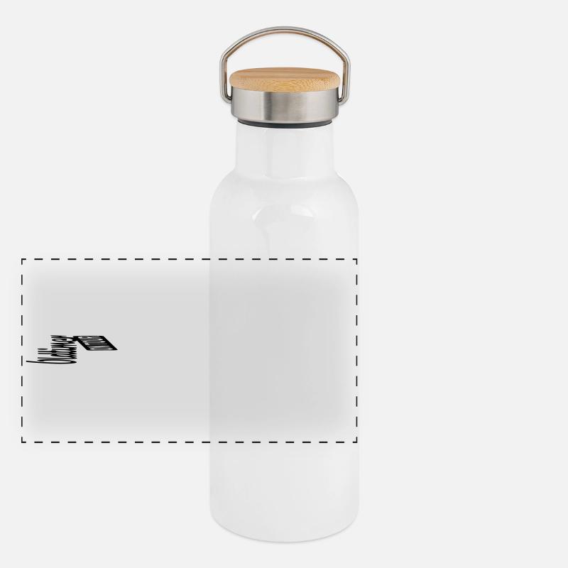 Oldtimer on Tour Panoramic Thermal Bottle with Bamboo Lid