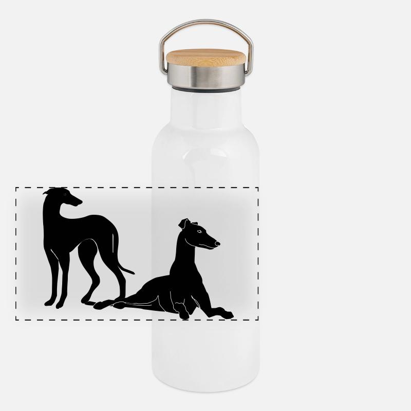 Gruppe Galgos Panorama Thermosflasche mit Bambusdeckel