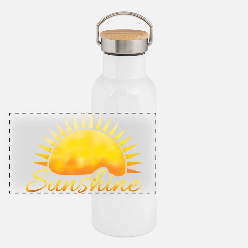 Sunshine Panoramic Thermal Bottle with Bamboo Lid