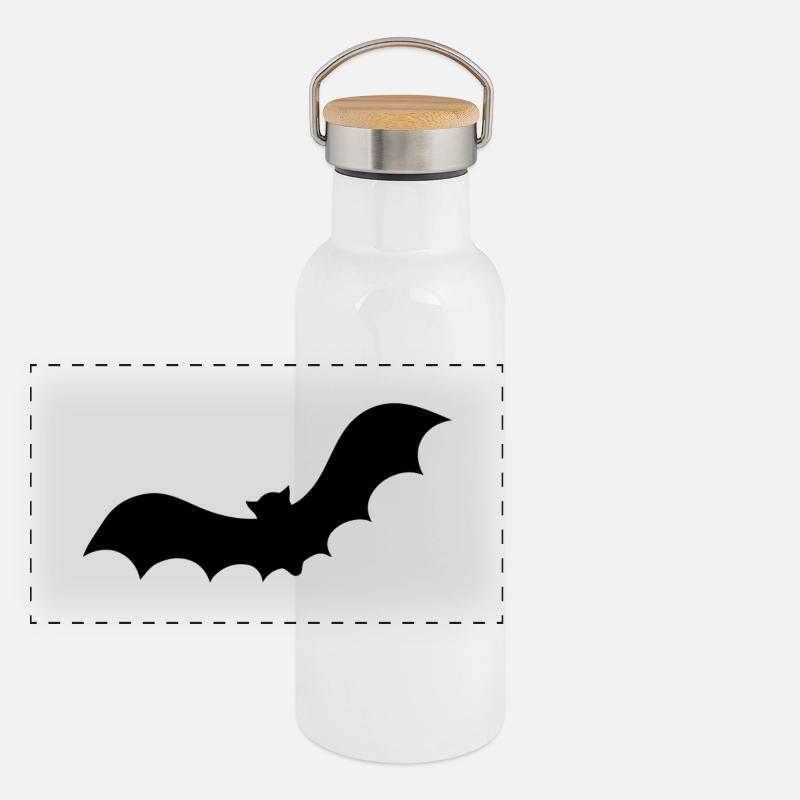 bat Panoramic Thermal Bottle with Bamboo Lid