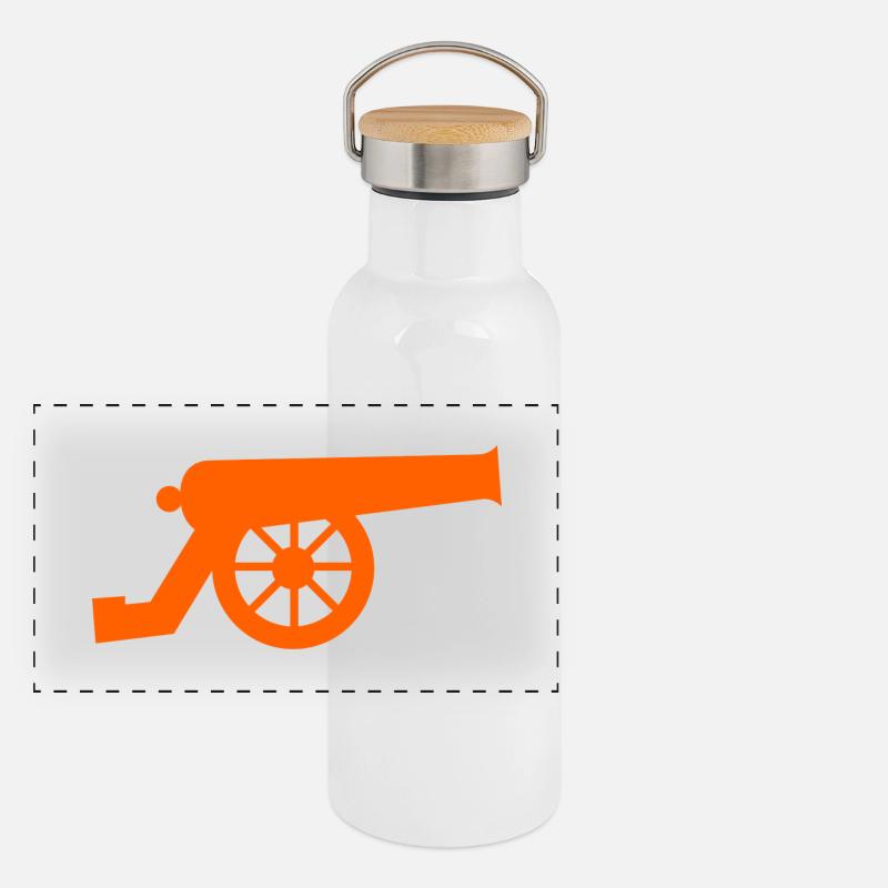 canon Gourde isotherme avec bouchon en bambou