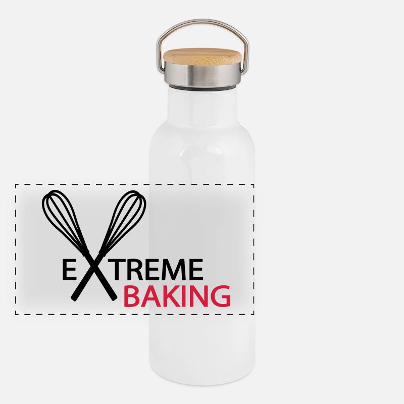 faire cuire au four Gourde isotherme avec bouchon en bambou