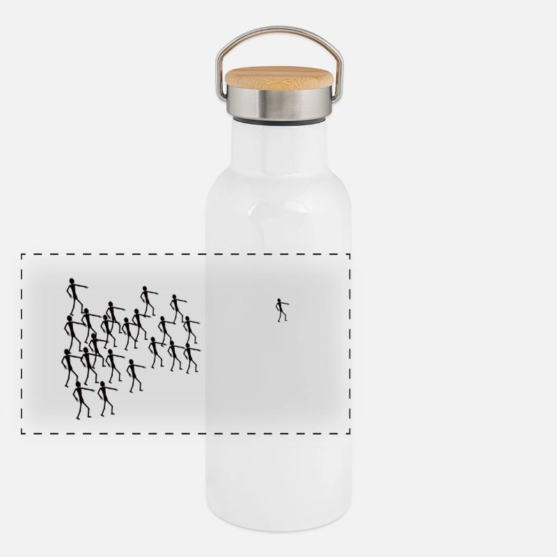 Pursuit Panoramic Thermal Bottle with Bamboo Lid