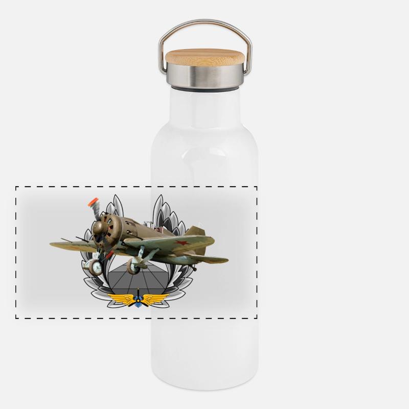 I-16 Panoramic Thermal Bottle with Bamboo Lid