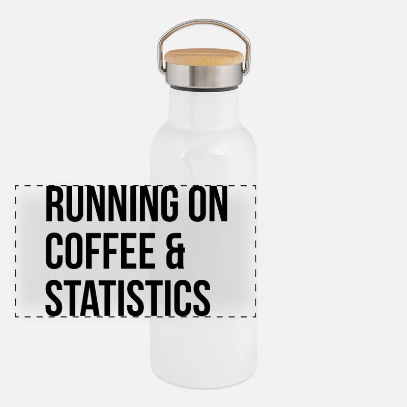 Statistics Statistics Statistics Panoramic Thermal Bottle with Bamboo Lid