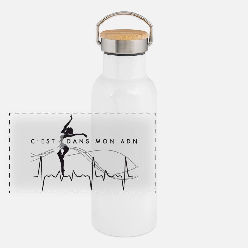T-shirt Ballet Classique - C'est dans mon ADN Pro Gourde isotherme avec bouchon en bambou