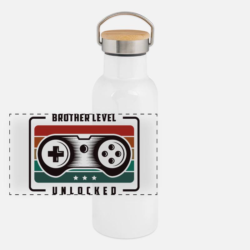 Sibling Panoramic Thermal Bottle with Bamboo Lid