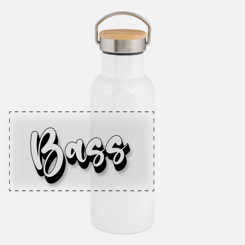 Bass Panoramic Thermal Bottle with Bamboo Lid