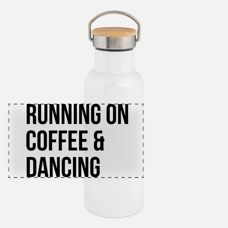 Dancing Panoramic Thermal Bottle with Bamboo Lid