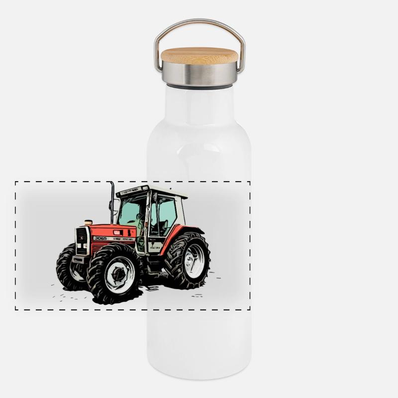 Héritage diesel Gourde isotherme avec bouchon en bambou