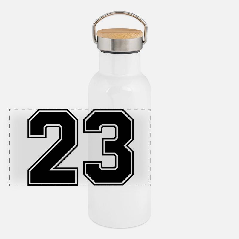 23 Number Panoramic Thermal Bottle with Bamboo Lid