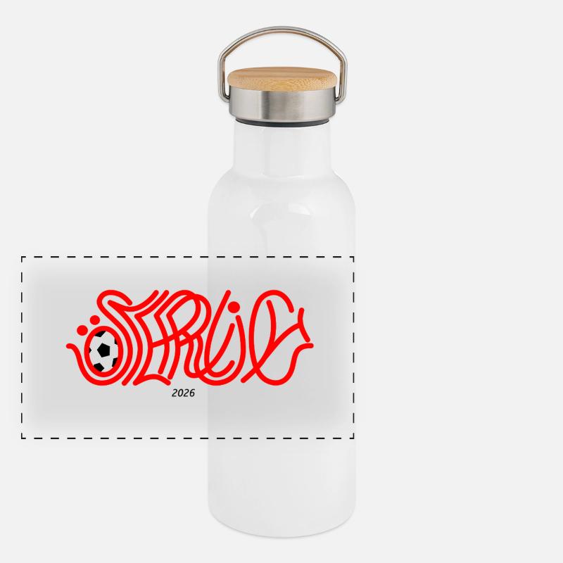 FB-26 Panoramic Thermal Bottle with Bamboo Lid