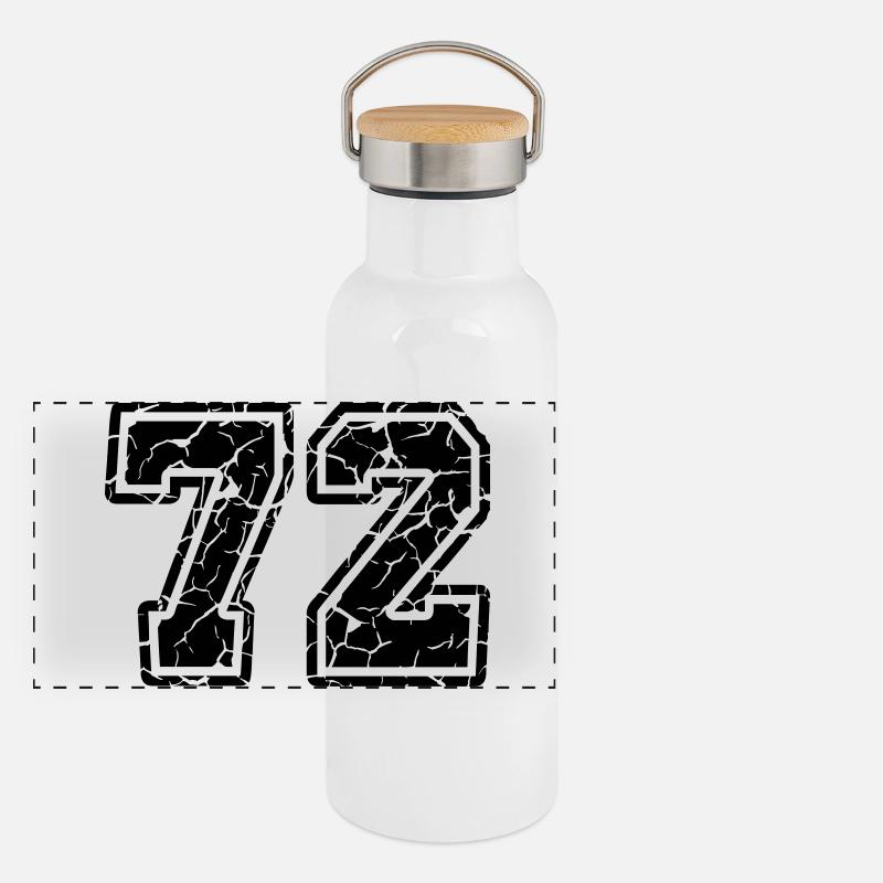 72 erodiert Panorama Thermosflasche mit Bambusdeckel