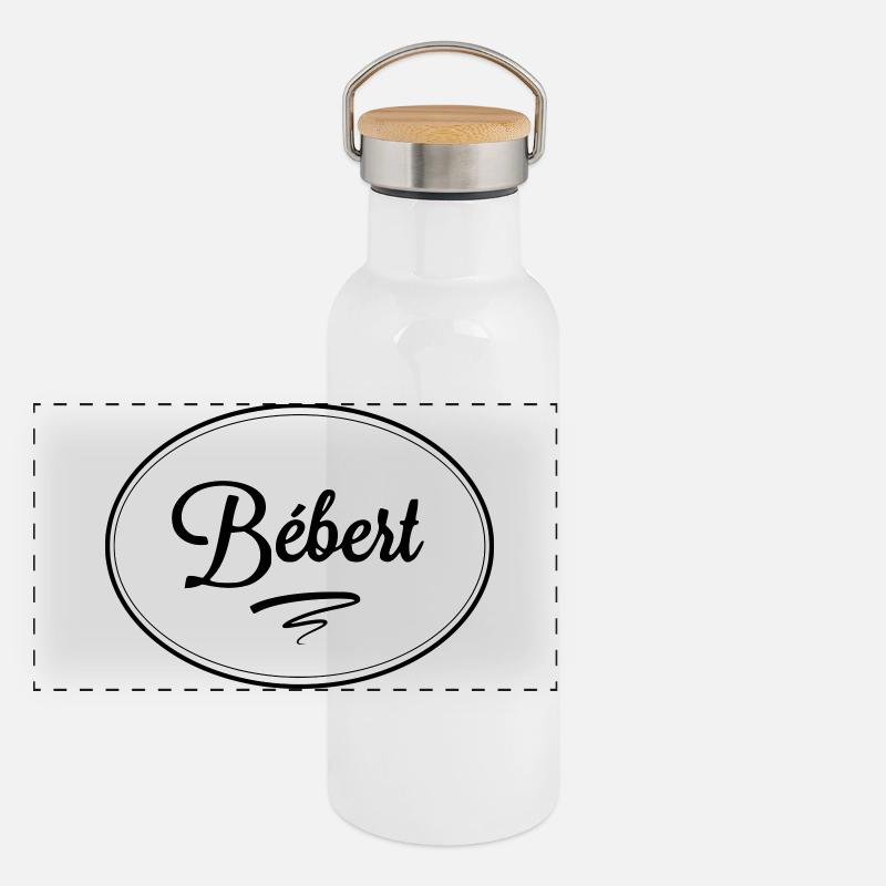 Bébert Panoramic Thermal Bottle with Bamboo Lid