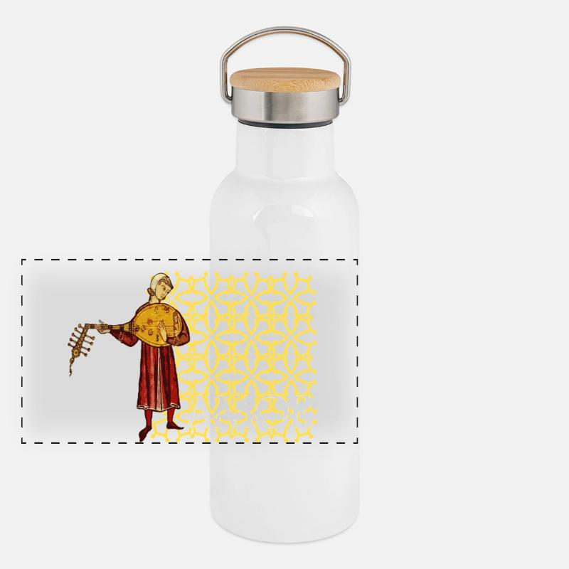 Amor Gourde isotherme avec bouchon en bambou