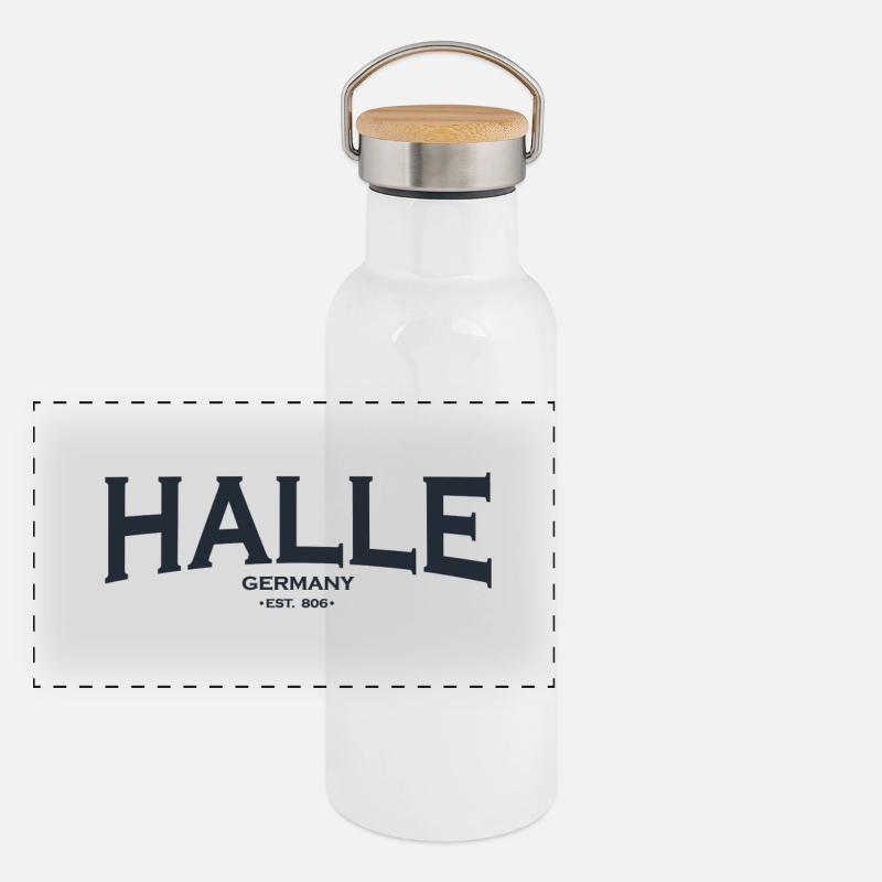 Hall Panoramic Thermal Bottle with Bamboo Lid
