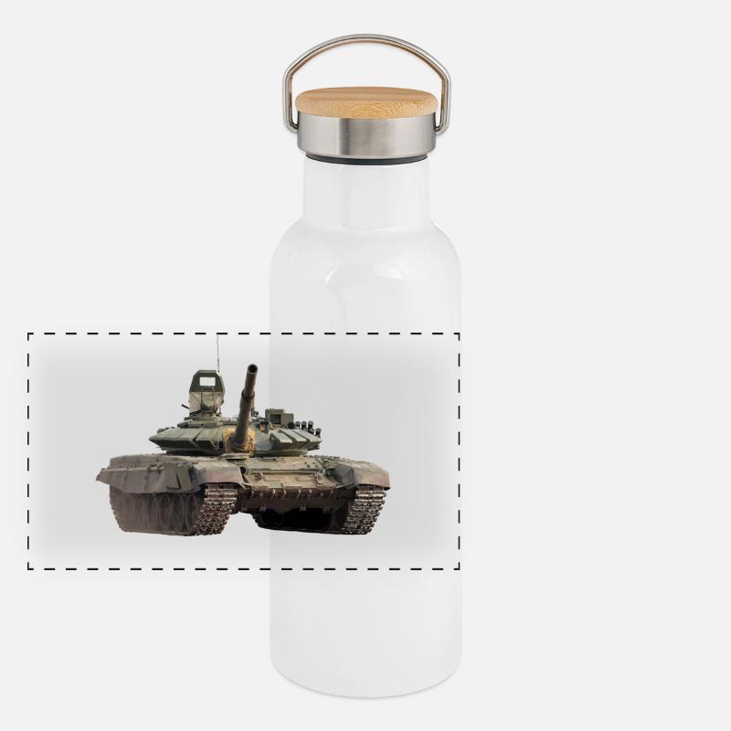 T-72 Panoramic Thermal Bottle with Bamboo Lid