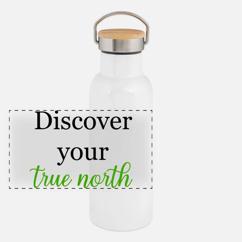 Discover Your True North Purpose Finding Journey	 Panoramic Thermal Bottle with Bamboo Lid