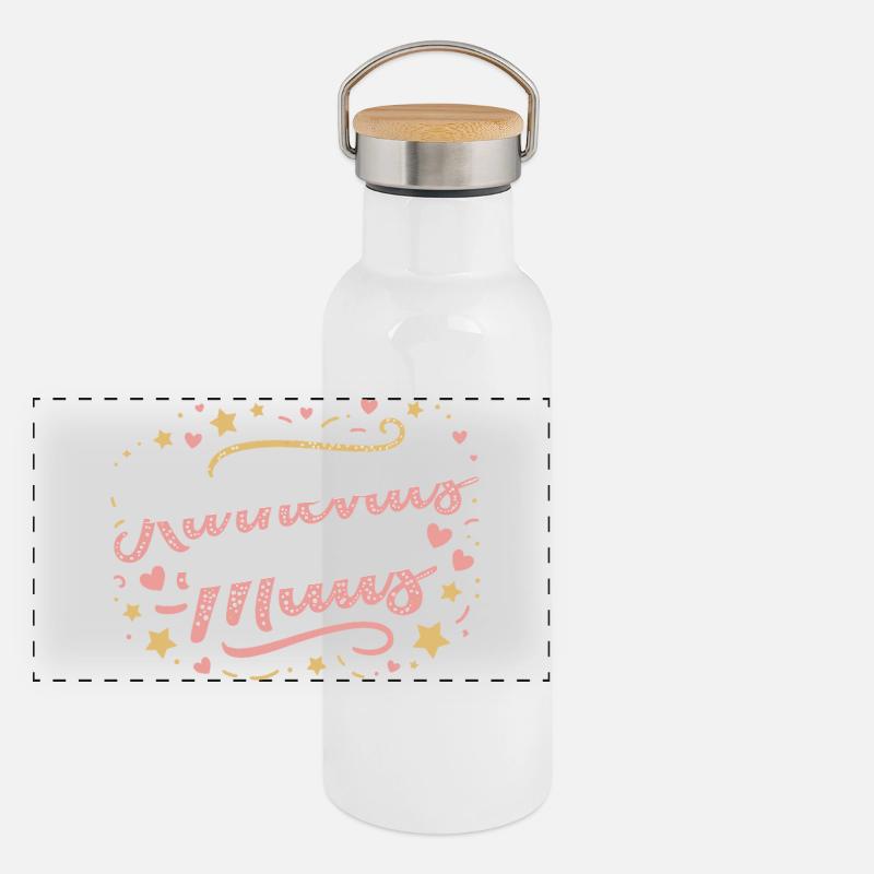 Carnival Mouse Cologne Carnival Mouse Panoramic Thermal Bottle with Bamboo Lid