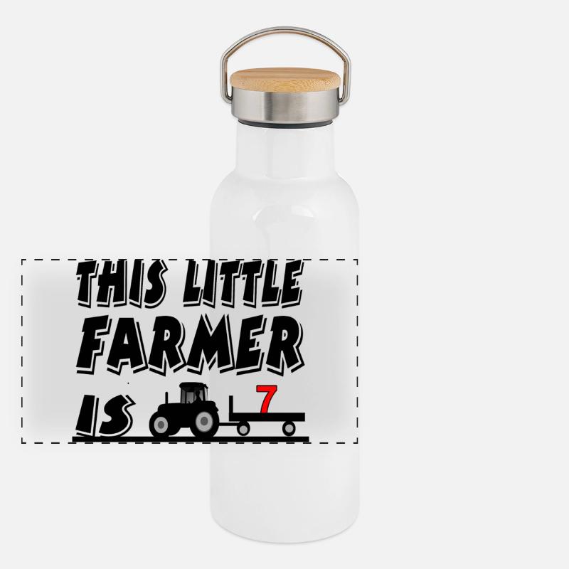 Bauer Panorama Thermosflasche mit Bambusdeckel