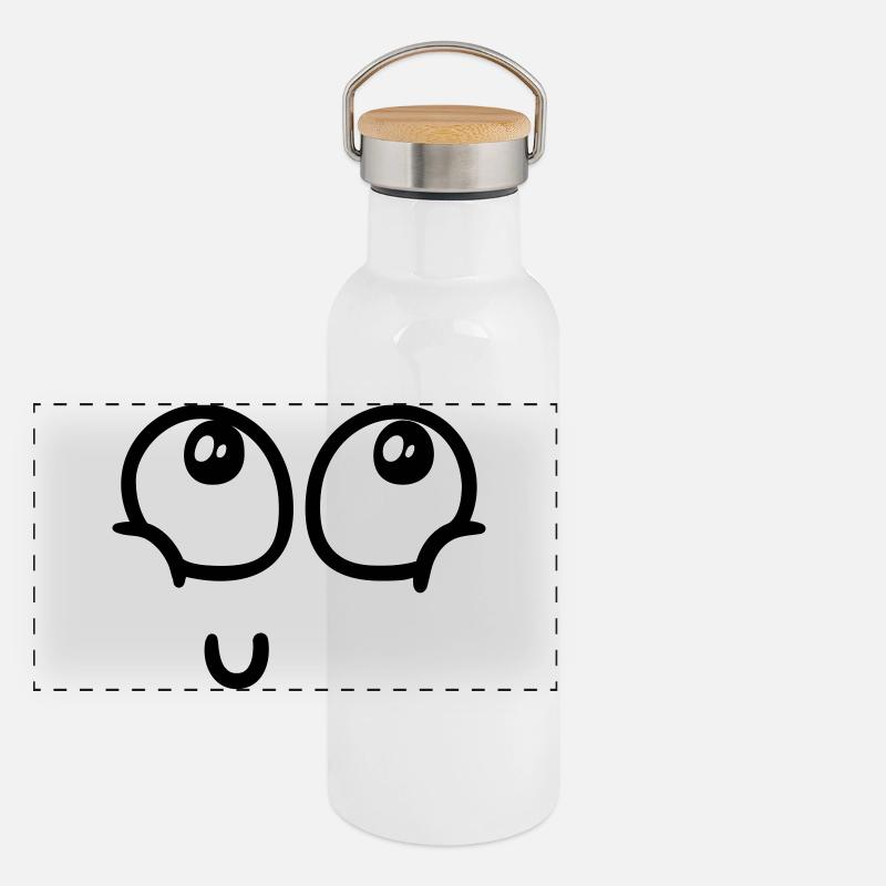 Joy overload Panoramic Thermal Bottle with Bamboo Lid