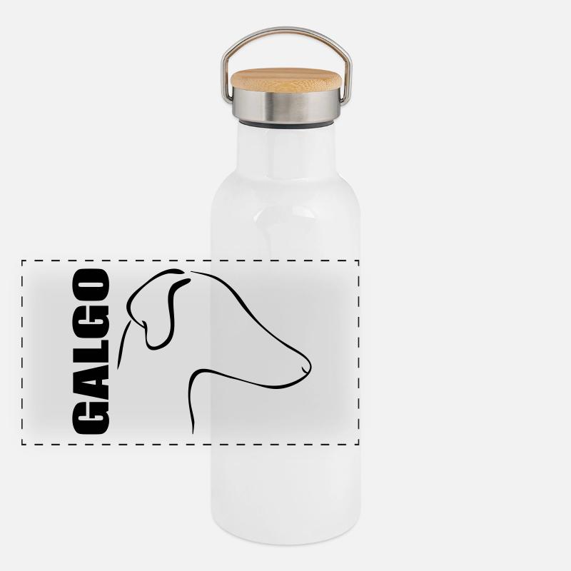 GALGO PROFIL Gourde isotherme avec bouchon en bambou