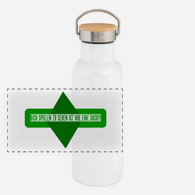Brême Gourde isotherme avec bouchon en bambou