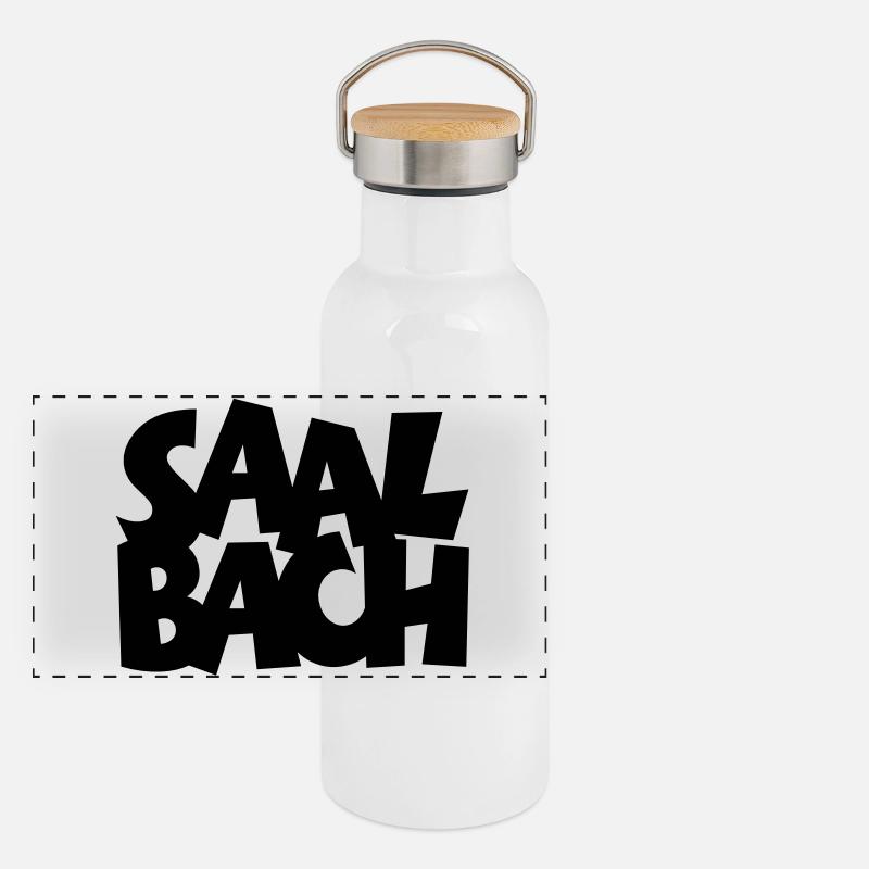 Saalbach Panoramic Thermal Bottle with Bamboo Lid