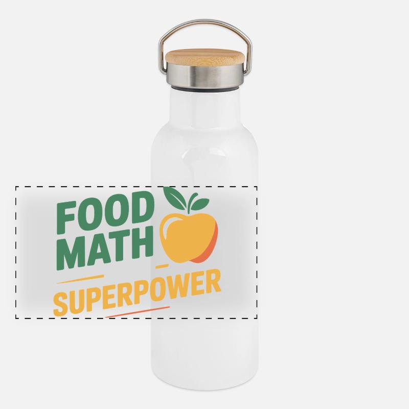 Professional Nutritionist Precise Calculation  Panoramic Thermal Bottle with Bamboo Lid