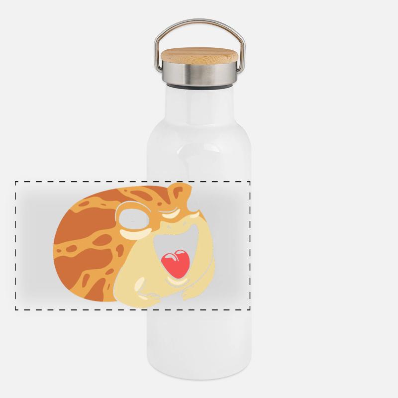 Frog Panoramic Thermal Bottle with Bamboo Lid