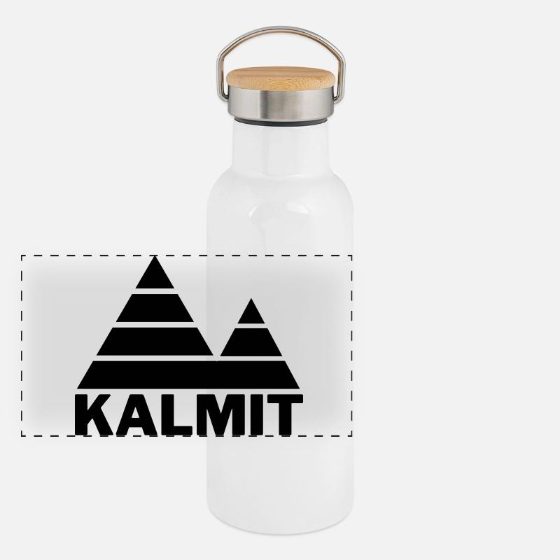 Bergland Panorama Thermosflasche mit Bambusdeckel