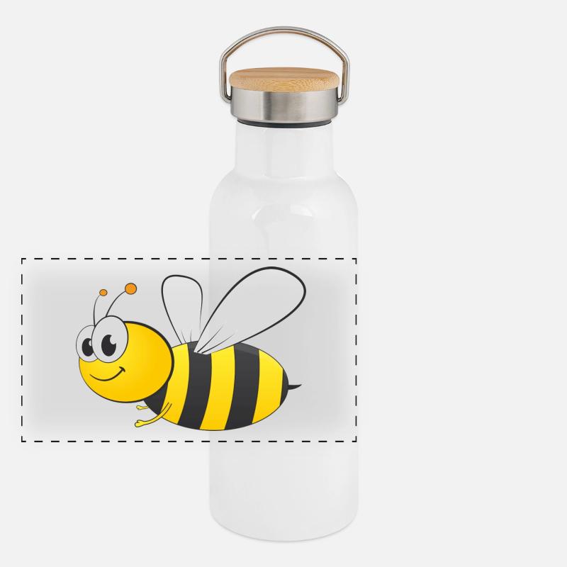 Bie 93 Panoramic Thermal Bottle with Bamboo Lid