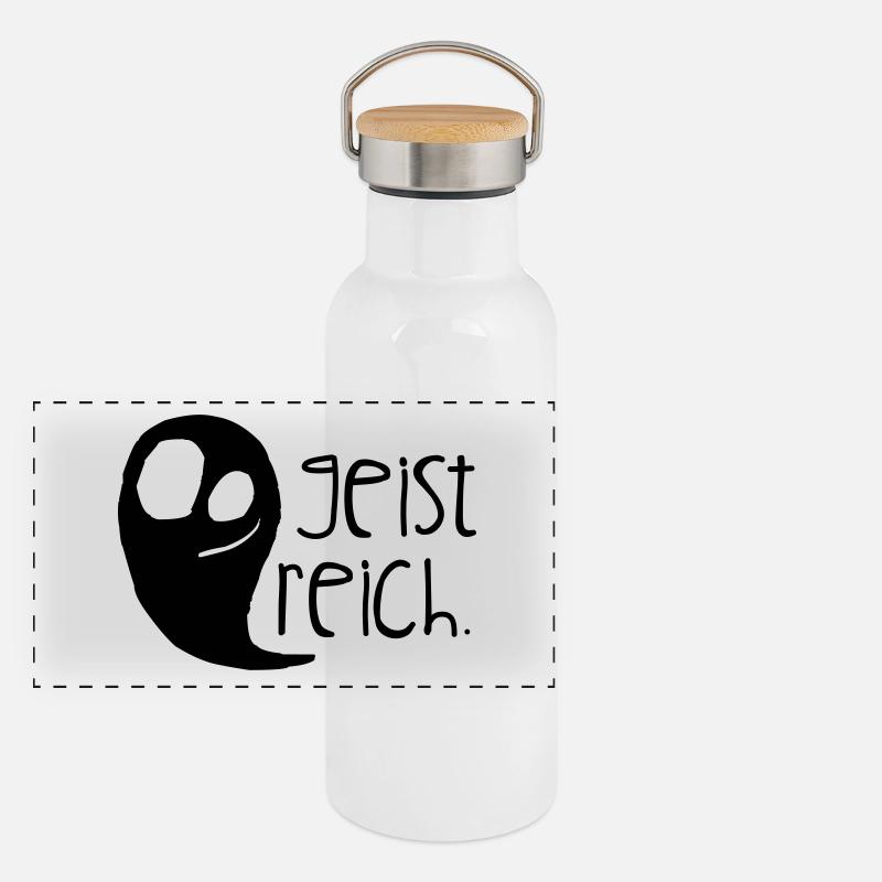 Witty. Panoramic Thermal Bottle with Bamboo Lid