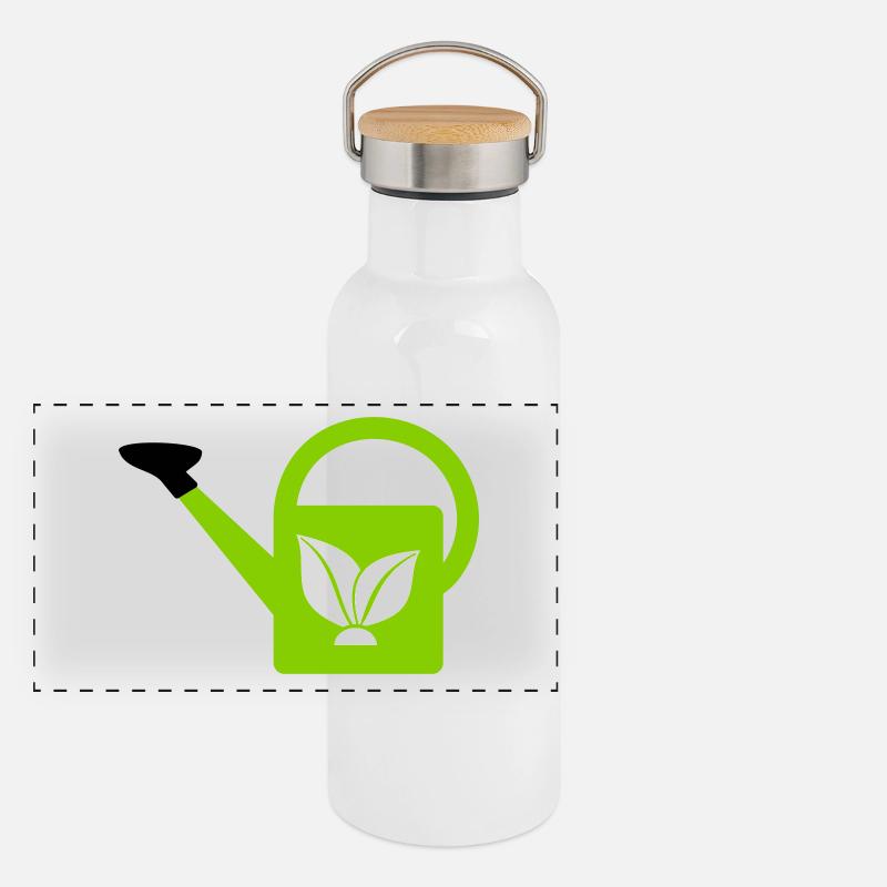 Arrosoir Gourde isotherme avec bouchon en bambou