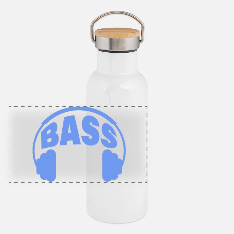 Basse Gourde isotherme avec bouchon en bambou